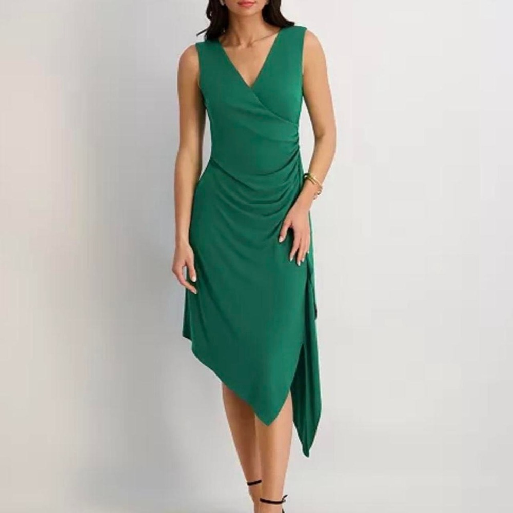 Kensie Asymmetrical Midi Dress